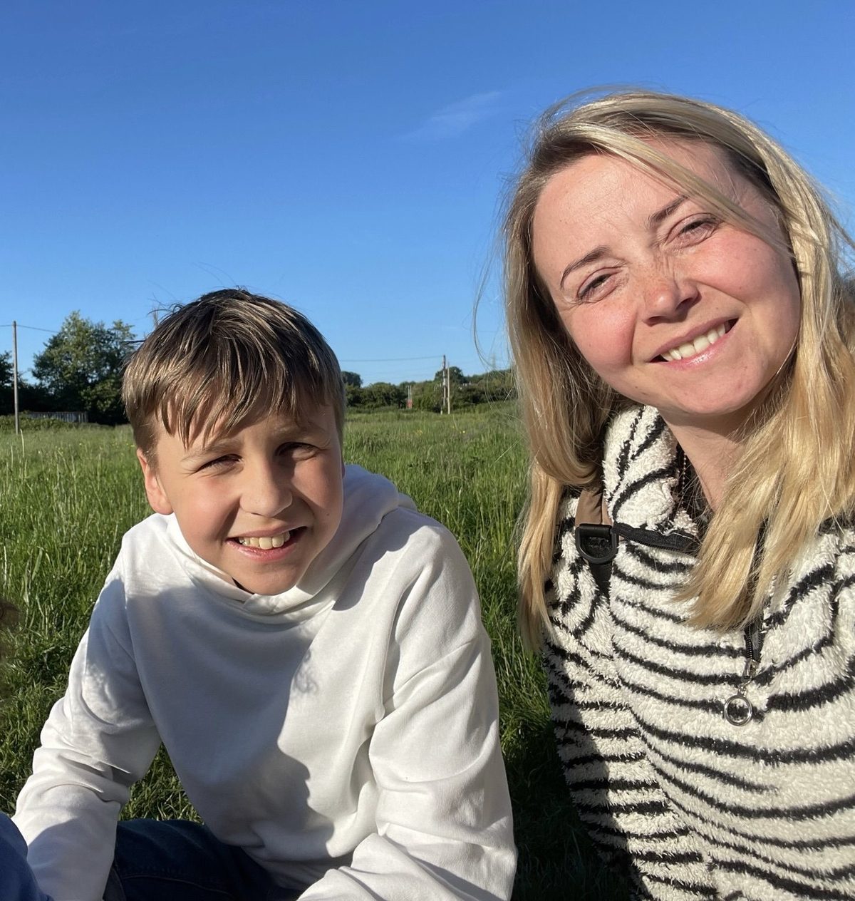 Theo and his mum Naomi